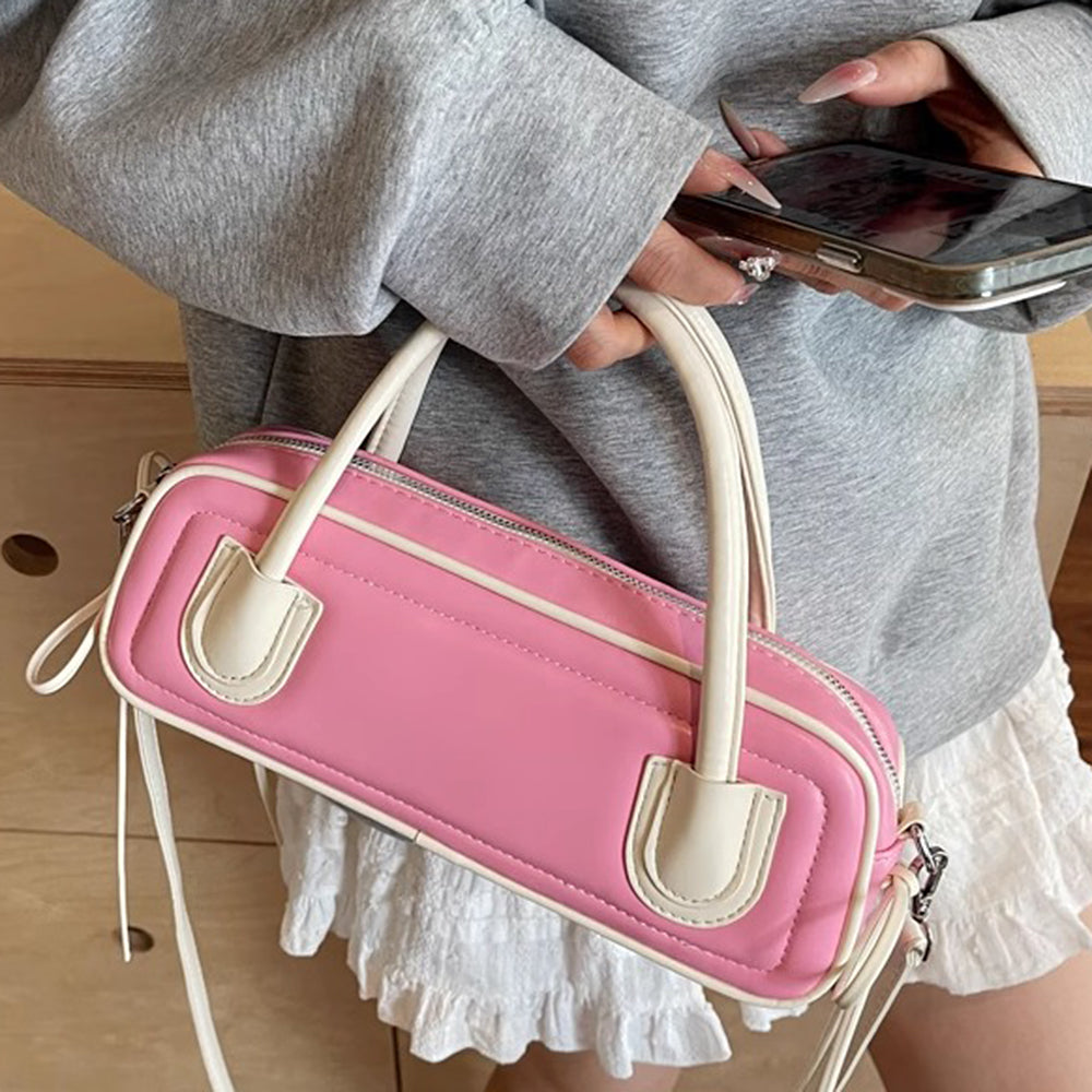 Pink Dachshund Shape Handbag