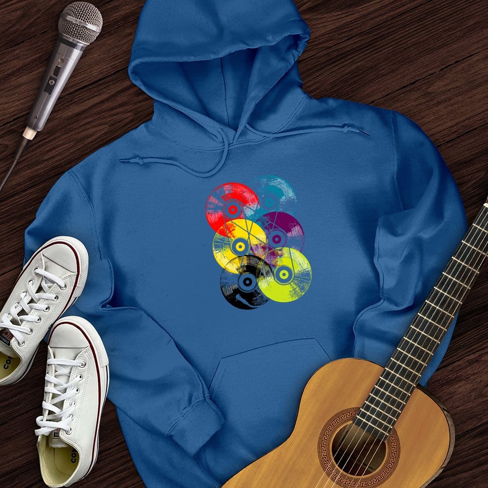 Colorful Vinyls Hoodie