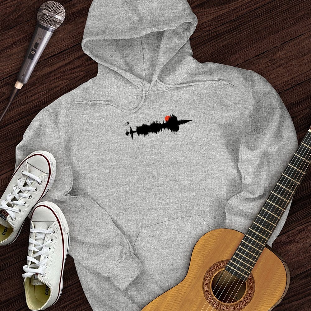 Beach Sound Waves Hoodie
