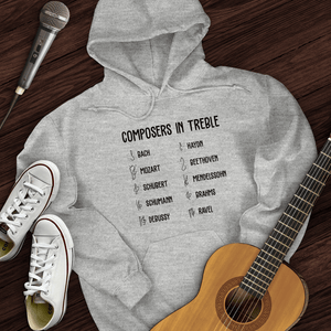Composers In Treble Hoodie