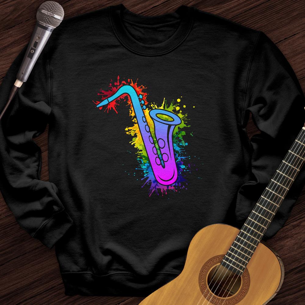 Graffiti Sax Crewneck