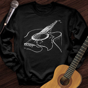 Guitar Sketch Crewneck