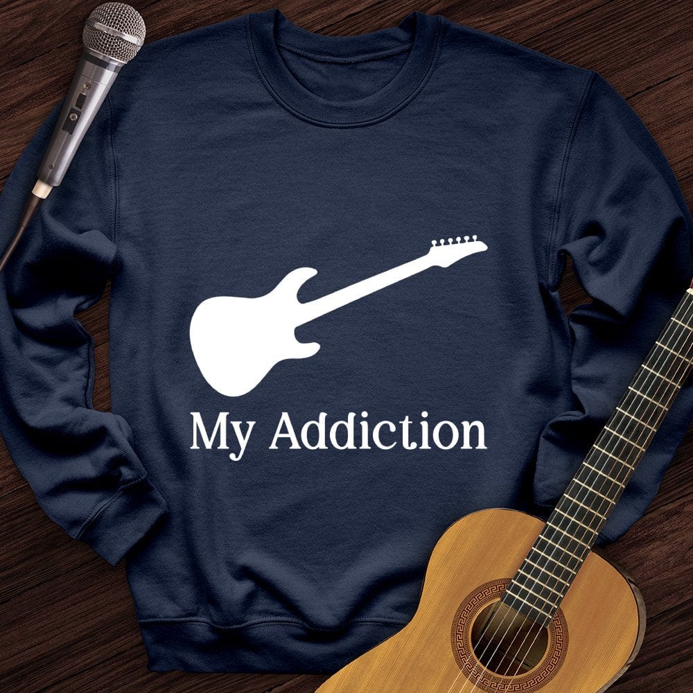 Addicted to Guitar Crewneck