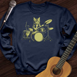 Cat Drums Crewneck