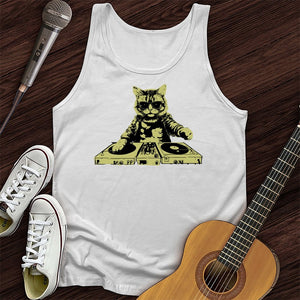 Cat DJ Tank Top