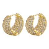 Princess Pleasures Rhinestone Hoops