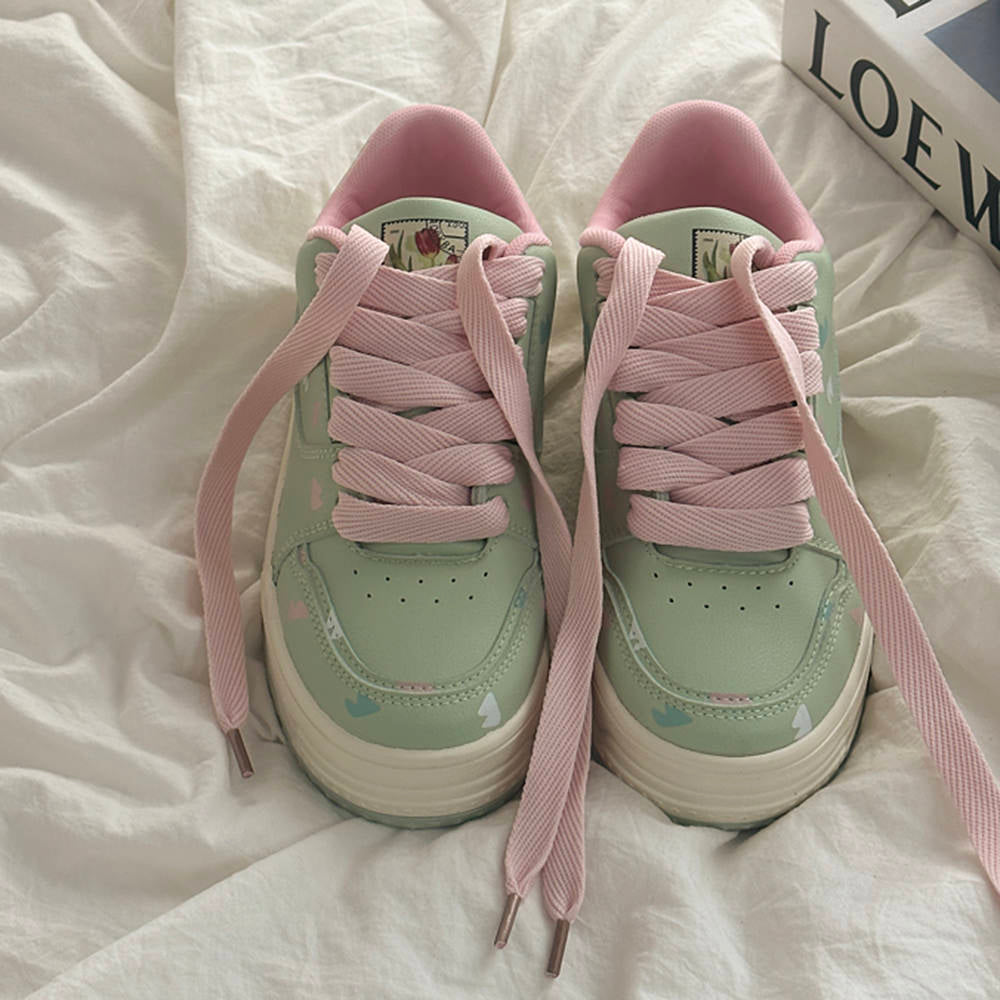 Soft Girl Aesthetic Sneakers