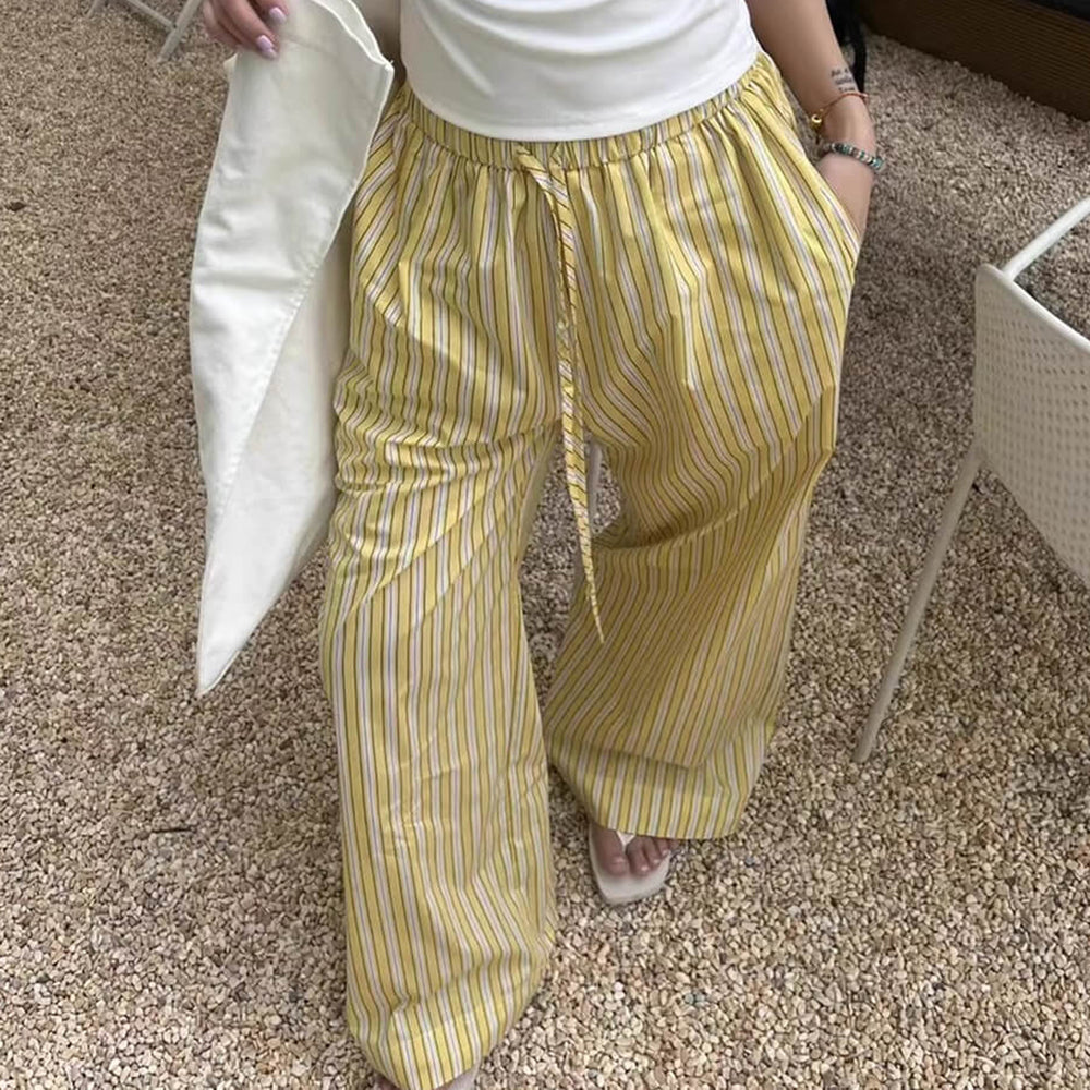 Casual Friday Striped Pants