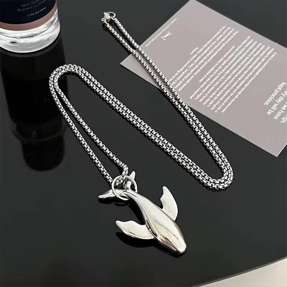 Whale Pendant Necklace