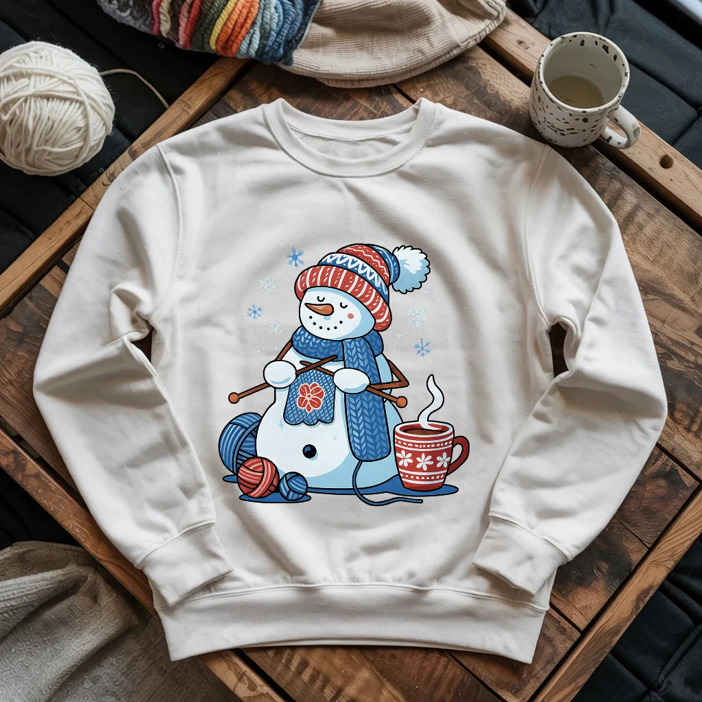 Frost and Knit Sweatshirt