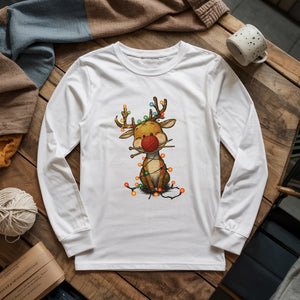 Knitmas Reindeer Long Sleeve T-shirt