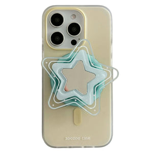 Y2K Aesthetic Star Grip iPhone Case
